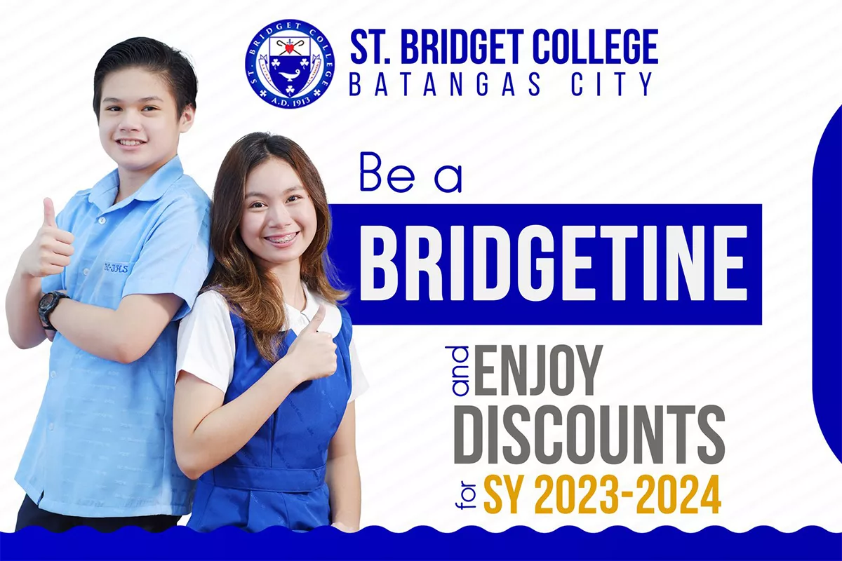 Be A Bridgetine Enjoy Discounts St Bridget College Batangas