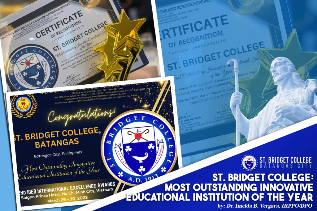 St. Bridget College: Most Outstanding Innovative Educational Institution of the Year